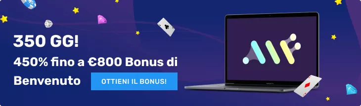 alfcasino bonus di benvenuto