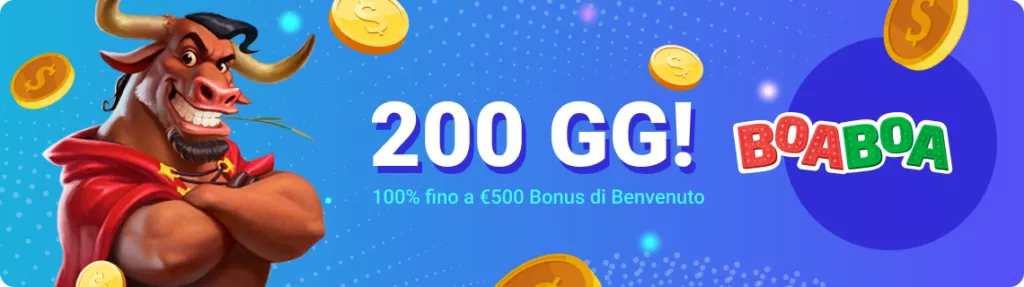 boa boa casino bonus di benvenuto